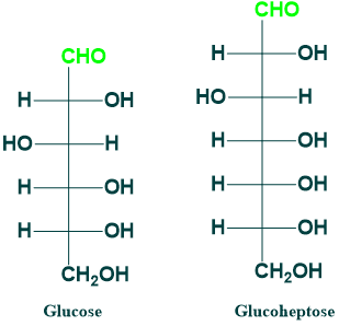 Glucose and Glucoheptose