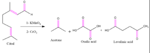 degradation of citral