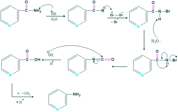 Mechanism of 3-amino pyridine