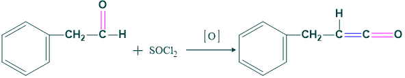 Reaction of higher homologous