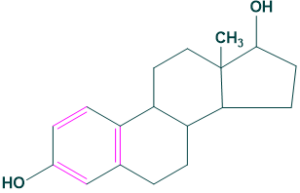 Structure of estradiol