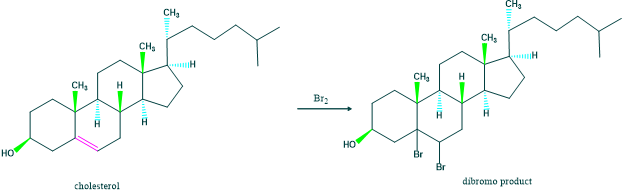 Bromination of Cholesterol