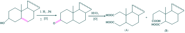 Determination of position of hydroxyl group