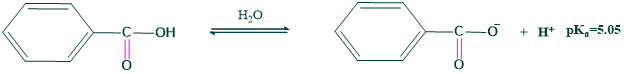 benzoic acid is more acidic due to no steric hindrance