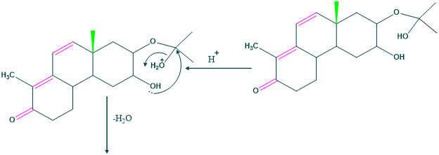 Synthesis of Cholesterol step 12