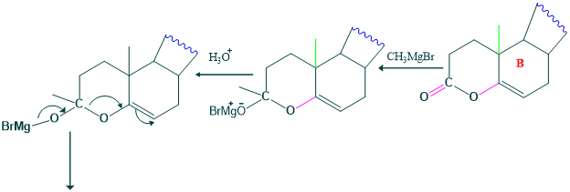 Synthesis of Cholesterol step 19