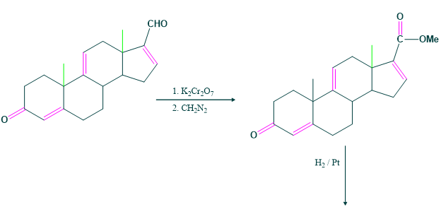 Synthesis of Cholesterol step 23