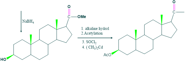 Synthesis of Cholesterol step 25