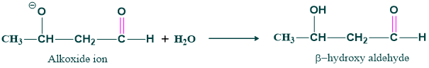 Deprotonation of water molecule