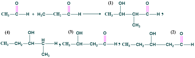 example of cross aldehyde