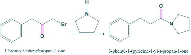 Formation of ester by favorskii rearrangement