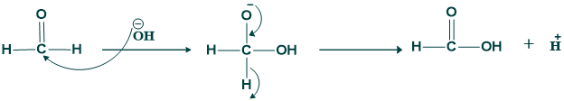 Mechanism of 2-methyl propanal with fromaldehyde