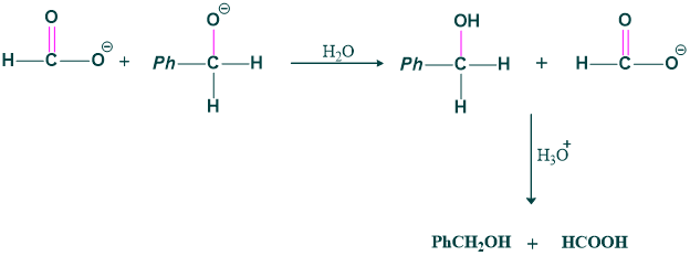 deprotonation of water