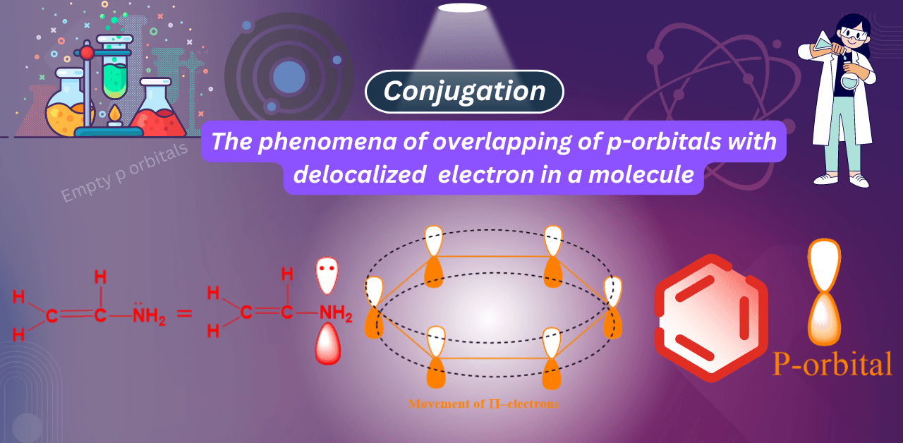 Conjugation in chemistry