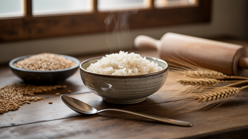 Wheat and Rice