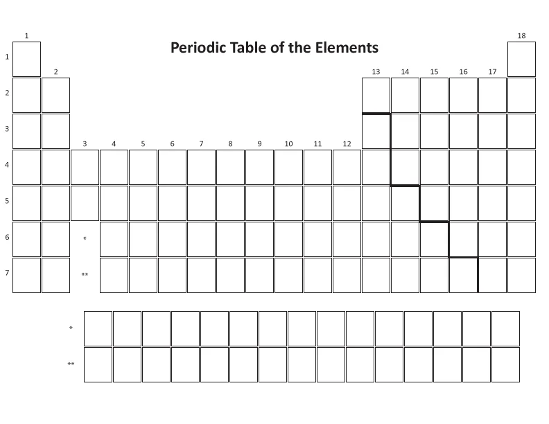 Download a Blank Periodic Table Printable