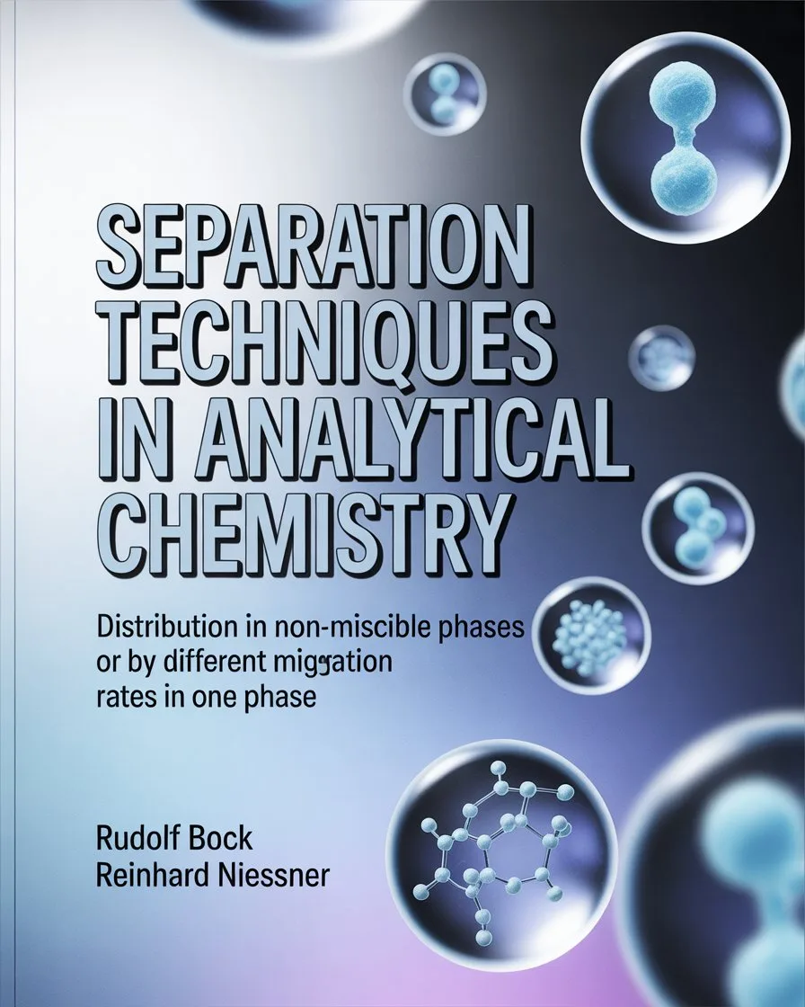 Separation Techniques in Analytical Chemistry By Rudolf Bock, Reinhard Niessner
