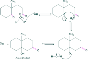 aldol condensation step in robinson annulation