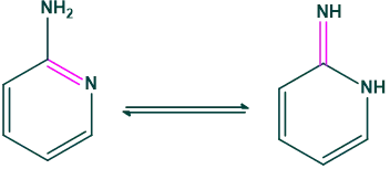Tautomerism 4 amine and imine