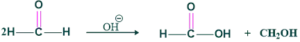 cannizarro reaction of formaldehyde