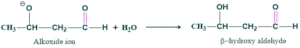 Aldol Condensation Reaction 4 deprotenation of water molecule aldol condensation