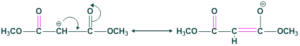 enolate formation in example of michael addition