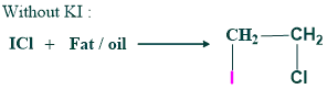 iodine equation without KI