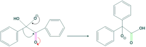 mechanism of benzil bezilic acid rearrangements step 2