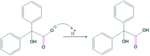 mechanism of benzil benzilic acid rearrangements step 4