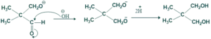 mechanism of of 2 methyl propanal with formaldehyde.03