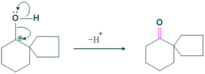 mechanism of pinacol pinacolone rearrangement last step