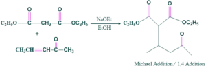 michael addition reaction