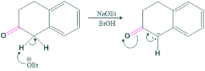 michael addition step in robinson annulation reaction example