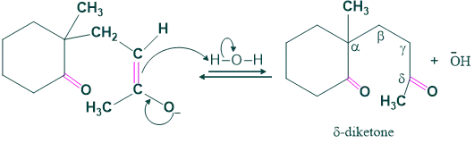 Robinson Annulation 3 michael addition step 2 in robinson annulation