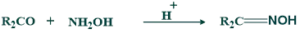 oximes reaction