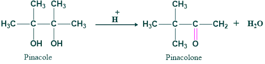 Pinacole-pinacolone rearrangement 1 reaction of pinacole pinacolone rearrangement
