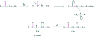z enolate reaction