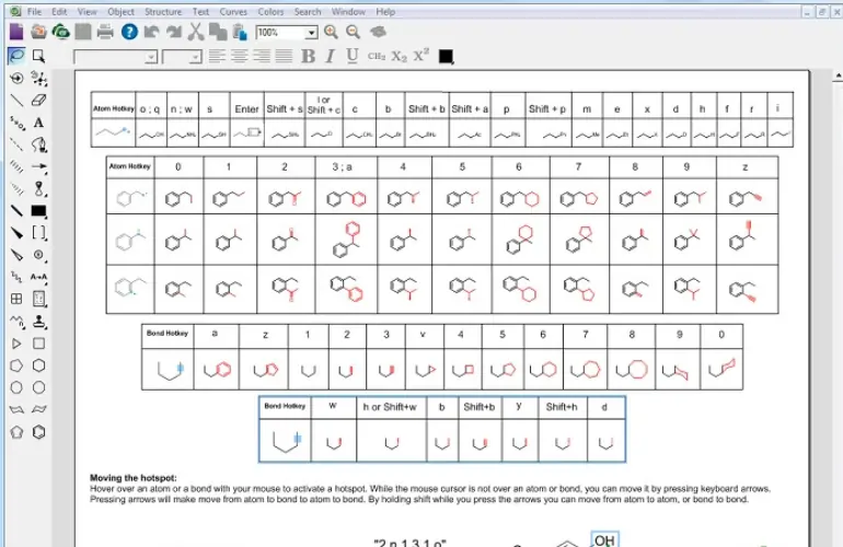 chemdraw software feature