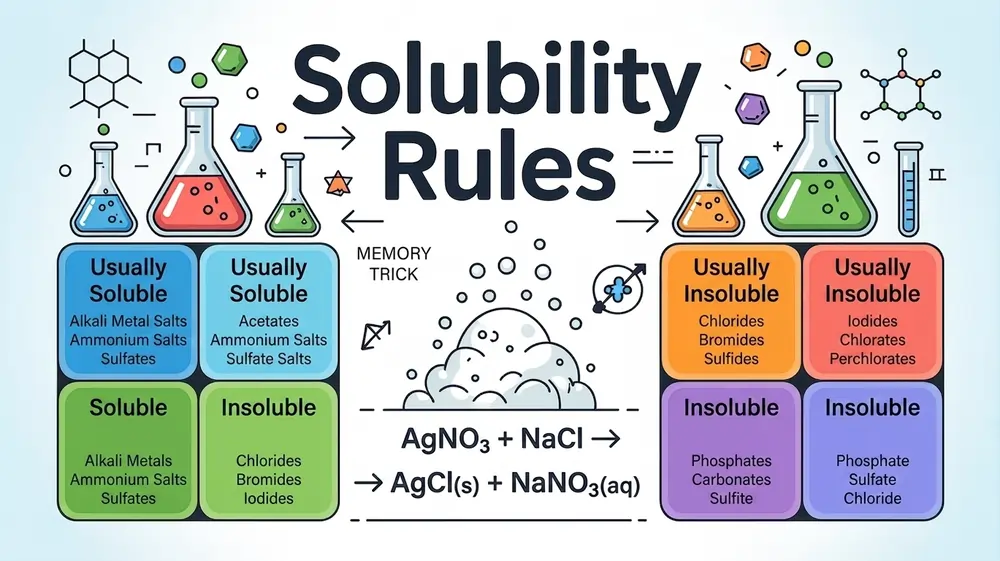 solubility rules