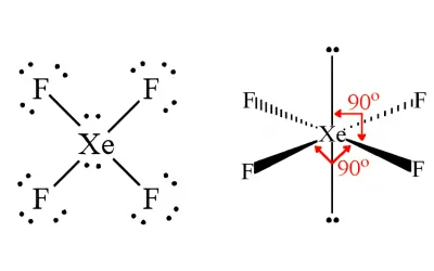 xef4 molecular geometry