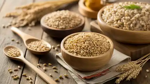 barley grains gluten free
